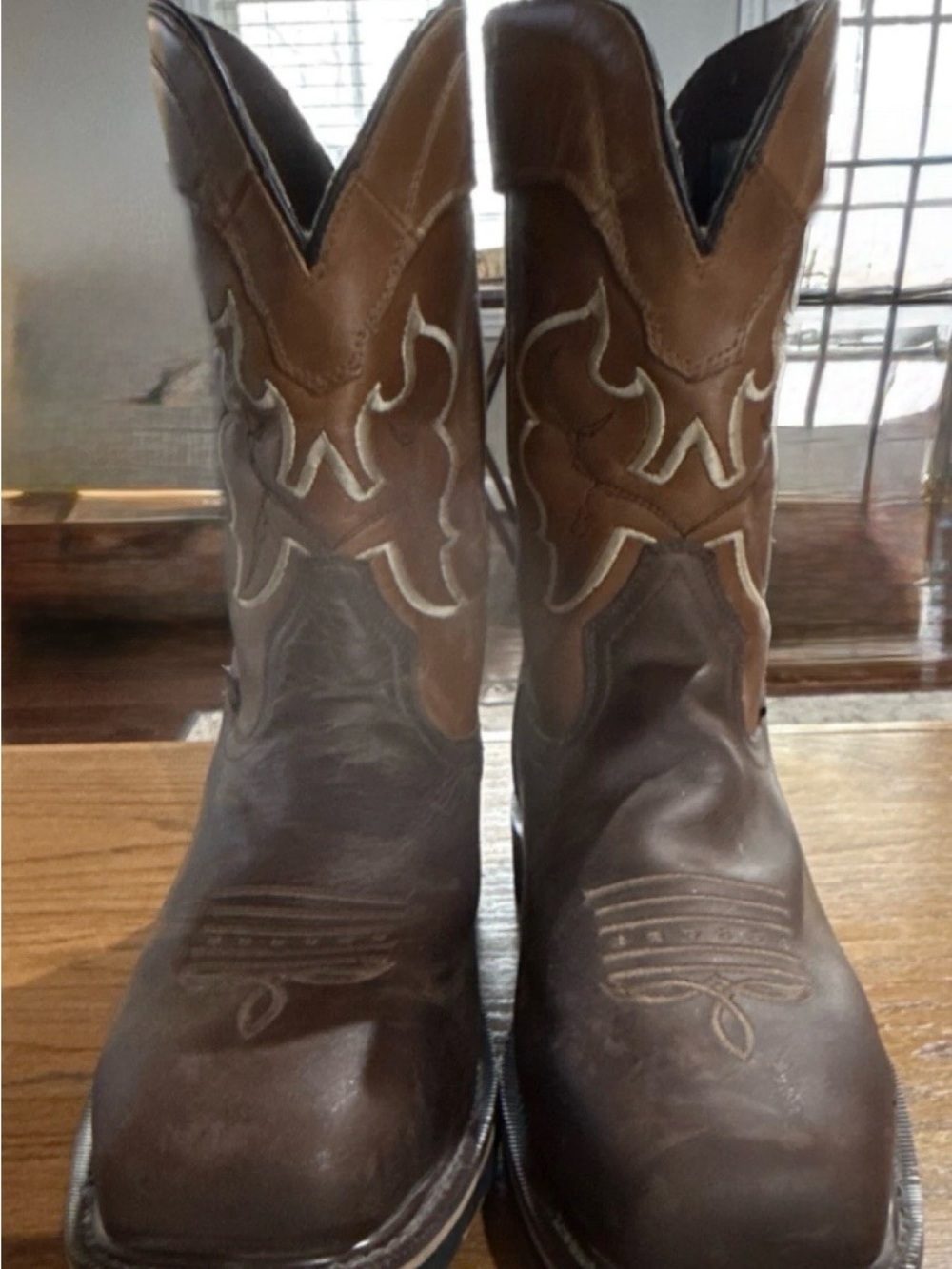 Hoss 92042-D(M) Men's Size 16 Medium Work Boots ASTM F2413-18 EH. Steel Toe